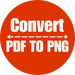 Convert PDF to PNG logo
